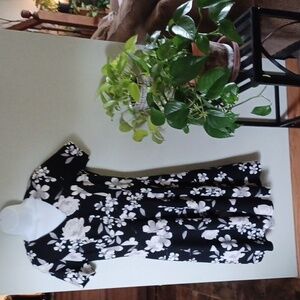 ELLE A-line jacquard dress